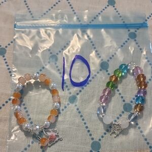 Colorful Beaded Bracelets Set
